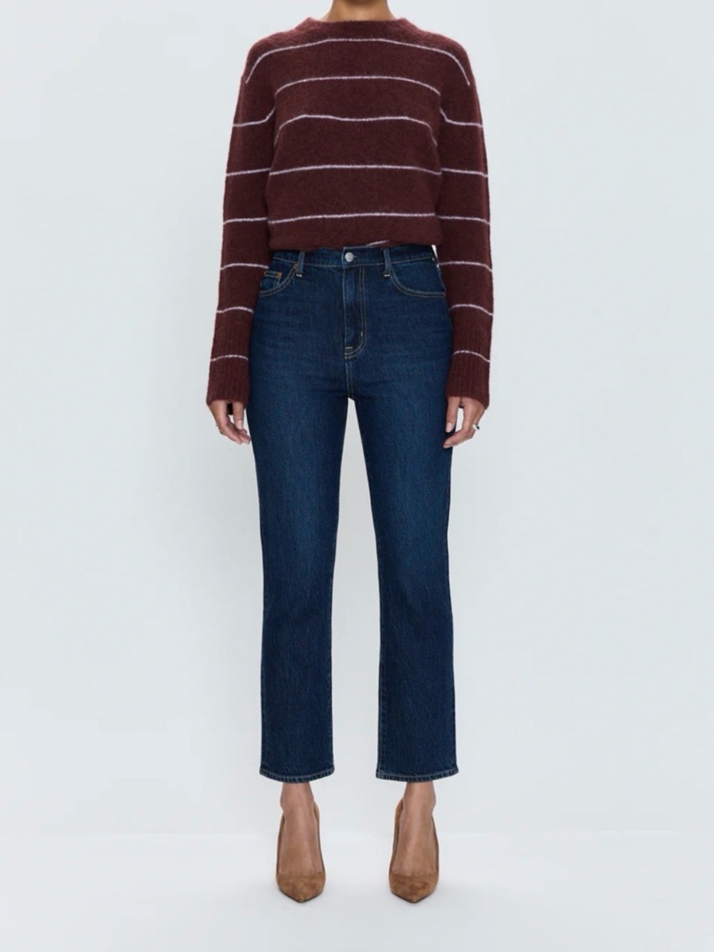 Bri High-Rise Straight Women Jeans